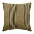 thumbnail image 1 of Throw Pillow Case, Decorative Beige 14"x14" (35x35 cm) Pillow Covers, Jacquard Fabric Throw Pillow Covers, Striped Pattern Contemporary Style - Parched Earth, 1 of 5