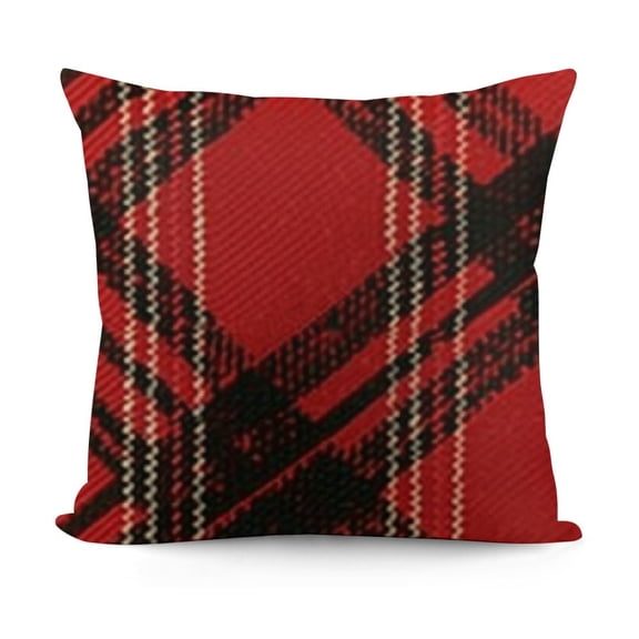 Throw Pillow Case Mama Bear Buffalo Plaid Square Cushion Cover Standard Pillowcase for Men Women Home Decorative Sofa Armchair Bedroom Livingroom