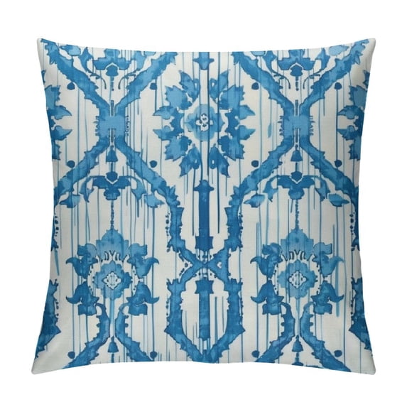 Throw Pillow Cover Abstract Flower Pattern Pillowcase Home Decorative Square Pillow Case Cushion Cover