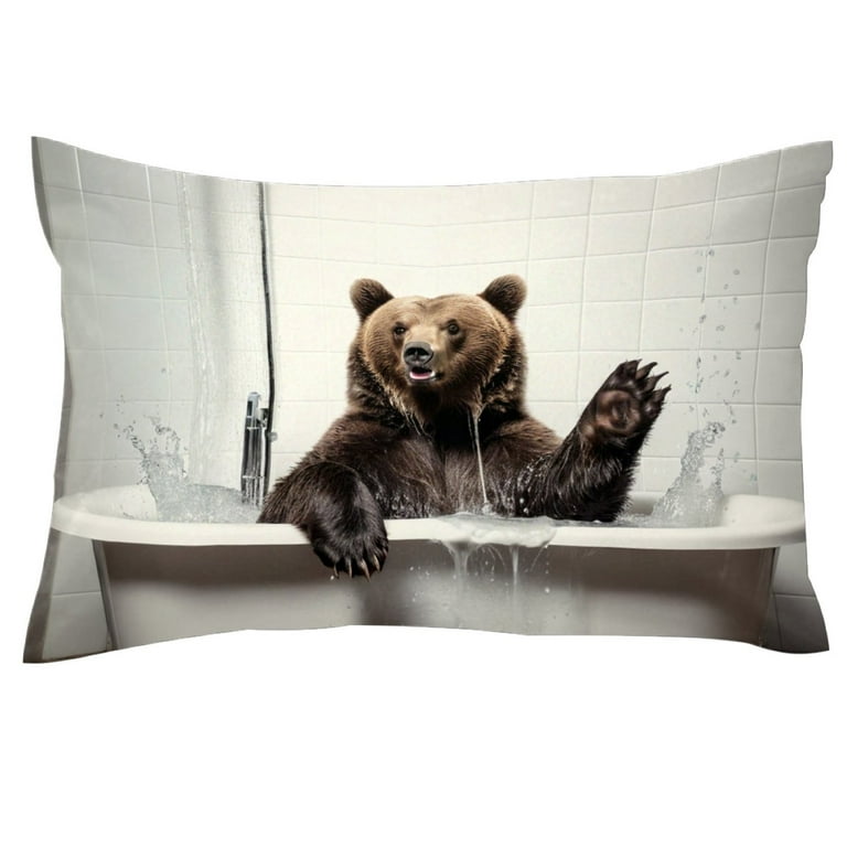 Bear pillows for couch hotsell