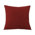 thumbnail image 1 of Throw Pillow Cover Double-Sided Plush with Concealed Zipper 45x45cm for Sofa Throw Pillows, Home Decor, Bed, Car, Gift, 1 of 6