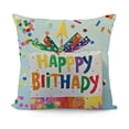 thumbnail image 1 of Throw Pillow Cover, Gift Cushion Case Outdoor Decoration for Sofa Couch Farmhouse, 1 of 5
