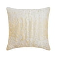 thumbnail image 1 of Throw Pillow Cover, Ivory Zippered Throw Pillow Covers 16x16 inch (40x40 cm), Taffeta Decorative Pillow Case&nbsp;Cover, Abstract, Pearl, Striped, Contemporary Pillow - Tits And Bits, 1 of 3
