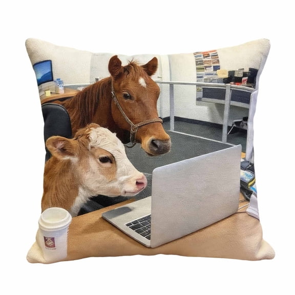 Throw Pillow Cover,Soft Couch Pillow Cases Square Cushion Case Decorative Cushion Cover for Sofa Bed Home Decor A