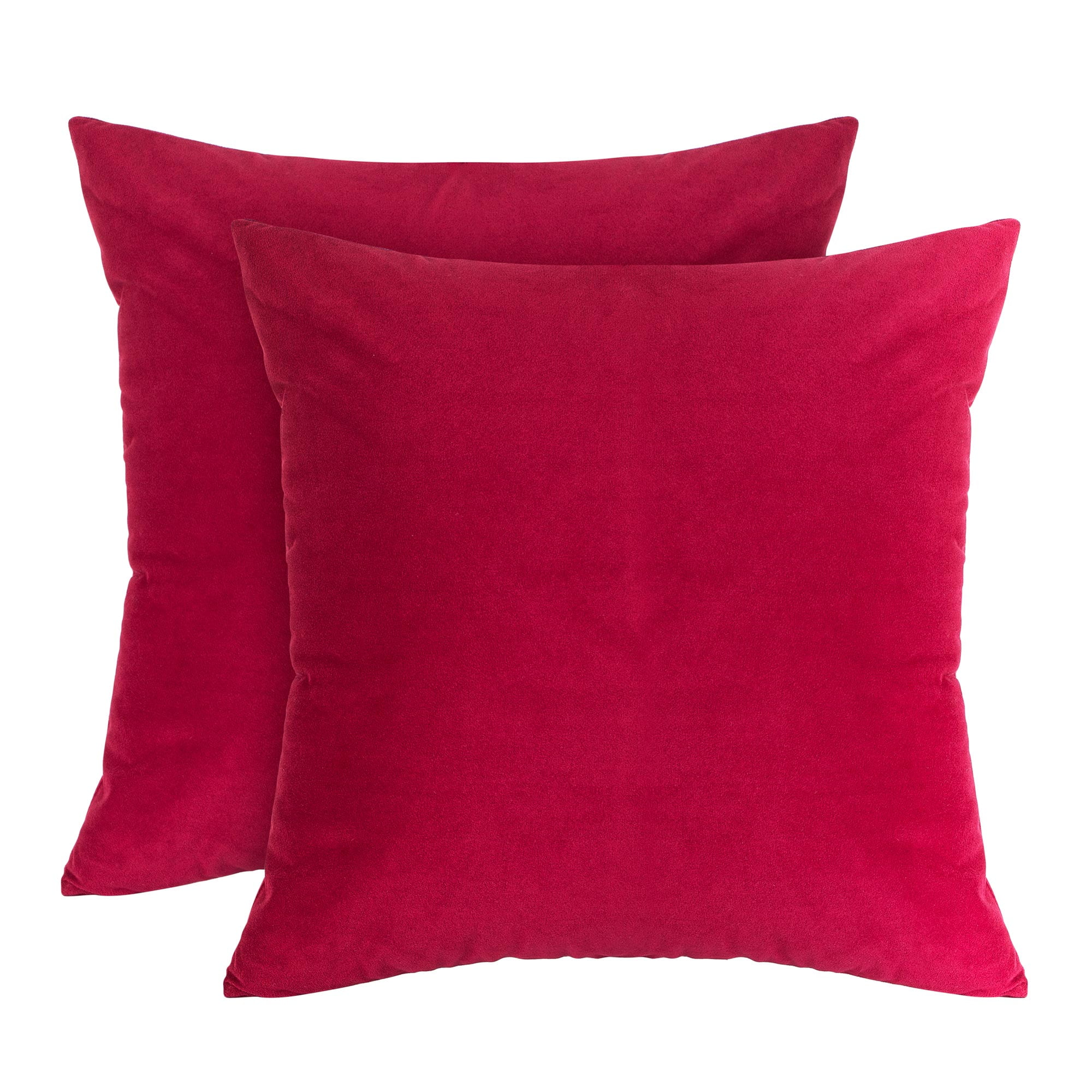 Throw Pillow Cover, Striped Corduroy Velvet Pillow Cases Square Decorative Cushion Covers, Set