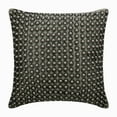 thumbnail image 1 of Throw Pillow Cover With Zipper, Gray 20"x20" (50x50 cm) Throw Pillow Cover&nbsp;For Sofa, Silk Pearls & Beaded Pillowcase&nbsp;With Zipper, Dotted Pattern Circles & Dots - Precious Pearls, 1 of 3