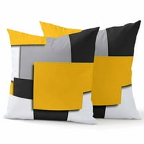Throw Pillow Covers 16x16 Inch Set of 2 Decorative Pillow Covers Cushion Cover Pillowcase for Sofa Couch Bed Home Decor