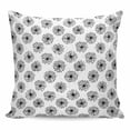 thumbnail image 1 of Throw Pillow Covers 18x18 Inch, Black Dandelion Decorative Pillow Cases for Couch Sofa Bed, Farmhouse Botanical Blossom Cotton Linen Square Home Decor Pillowcases with Hidden Zipper, 1 of 7