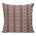 thumbnail image 1 of Throw Pillow Covers 18x18 Inch, Country Boho Decorative Pillow Cases for Couch Sofa Bed, Vintage Farmhouse Traditional Pattern Cotton Linen Square Home Decor Pillowcases with Hidden Zipper, 1 of 7