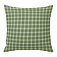 thumbnail image 1 of Throw Pillow Covers 20x20 Inch, Green Gingham Decorative Pillow Cases for Couch Sofa Bed, Farmhouse Buffalo Plaid Checkered Cotton Linen Square Home Decor Pillowcases with Hidden Zipper, 1 of 9