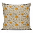 thumbnail image 1 of Throw Pillow Covers 20x20 Inch, Spring Daisy Decorative Pillow Cases for Couch Sofa Bed, Country Vintage Yellow White Floral Leaf Plaid Cotton Linen Square Home Decor Pillowcases with Hidden Zipper, 1 of 7