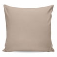 thumbnail image 1 of Throw Pillow Covers 26x26 Inch, Beige Solid Color Decorative Pillow Cases for Couch Sofa Bed, Aesthetics Contemporary Luxury Cotton Linen Square Home Decor Pillowcases with Hidden Zipper, 1 of 7