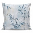 thumbnail image 1 of Throw Pillow Covers 26x26 Inch, Blue Spring Botanical Decorative Pillow Cases for Couch Sofa Bed, Pastoral Summer Leaf Cotton Linen Square Home Decor Pillowcases with Hidden Zipper, 1 of 7