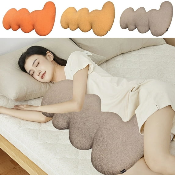 Throw Pillow Covers 40x37 Pregnancy Pillow For Sleeping Body Maternity Pillow Supports Back Legs Abdomen Hips For Pregnant Women 39 Inch Pregnancy Pillow For Women Orange