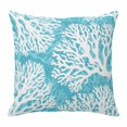 thumbnail image 1 of Throw Pillow Covers, Aqua Blue Coastal Decorative Throw Pillow Covers 18x18 Inch, Summer Nautical Ocean Beach Square Linen Pillow Cases for Couch/Living Room/Sofa, 1 of 9