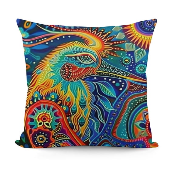 Throw Pillow Covers Art Boho Pillowslip Square Sofa CuteCushion Cases Pillowcases
