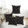 thumbnail image 1 of Throw Pillow Covers, Bike polka dots Soft Square Pillow Cases with Invisible Zipper for Couch Bed Sofa, Farmhouse Fall Home Decor 18"x18", 1 of 7