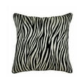 thumbnail image 1 of Throw Pillow Covers, Black Cushion Cover&nbsp;Couch 16x16 inch (40x40 cm), Velvet Designer Pillowcases, Animal Print, Animal Print Theme, Zebra Stripes, Modern Decorative - Zebra Crossing, 1 of 9