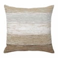 thumbnail image 1 of Throw Pillow Covers, Brown Grey 16x16 Pillow Covers for Couch/Sofa/Bed, Farmhouse Gray Barn Wooden Vintage Striped Decorative Square Linen Cushion Pillowcase for Home Decor, 1 of 9