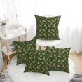 thumbnail image 1 of Throw Pillow Covers, Capybara Orange Soft Square Pillow Cases with Invisible Zipper for Couch Bed Sofa, Farmhouse Fall Home Decor 18"x18", 1 of 7