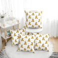 thumbnail image 1 of Throw Pillow Covers, Car Capybaras Soft Square Pillow Cases with Invisible Zipper for Couch Bed Sofa, Farmhouse Fall Home Decor 20"x20", 1 of 7