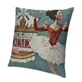 thumbnail image 1 of Throw Pillow Covers Christmas Cartoon Wooden Soldier Toy from Home Decor Cushion Covers Square Pillowcases for Sofa Bed, 1 of 5