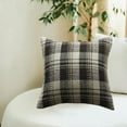thumbnail image 1 of Throw Pillow Covers Christmas Woolen Plaid Pillow Cover Home Fabric Fashion Cushion Cover Pillow Cases King Pillow Protectors, 1 of 6