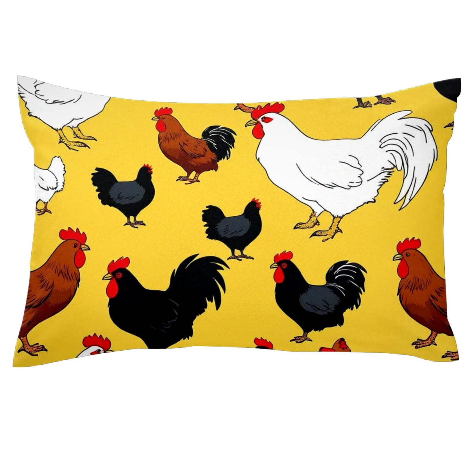 Throw Pillow Covers Couch Pillows Covers Throw Pillow Cases Farm Animals Rooster Hen Chicks Pillow Covers Decorative Pillow Cover Walmart