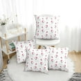 thumbnail image 1 of Throw Pillow Covers, Cute Christmas French Bulldog Soft Square Pillow Cases with Invisible Zipper for Couch Bed Sofa, Farmhouse Fall Home Decor 20"x20", 1 of 7