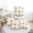 thumbnail image 1 of Throw Pillow Covers, Cute Food Tomato Chili Soft Square Pillow Cases with Invisible Zipper for Couch Bed Sofa, Farmhouse Fall Home Decor 18"x18", 1 of 7