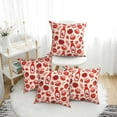 thumbnail image 1 of Throw Pillow Covers, Cute Tomato Ketchup Soft Square Pillow Cases with Invisible Zipper for Couch Bed Sofa, Farmhouse Fall Home Decor 16"x16", 1 of 7