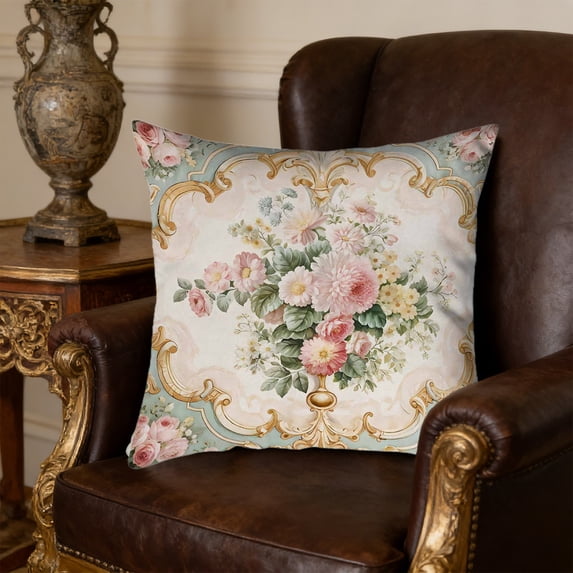 Throw Pillow Covers, Flower Pillowcase With Hidden Zipper Great Gift For Lovers Women Kids For Home Bedroom Living Room Office Decor Feature