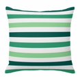 thumbnail image 1 of Throw Pillow Covers, Green Ombre Grey Striped 24x24 Pillow Covers for Couch/Sofa/Bed, Farmhouse Stripe Modern Decorative Square Linen Cushion Pillowcase for Home Decor, 1 of 9