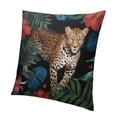 thumbnail image 1 of Throw Pillow Covers Home Decor Flower Leaves Pillow Cases Decorative, 1 of 5