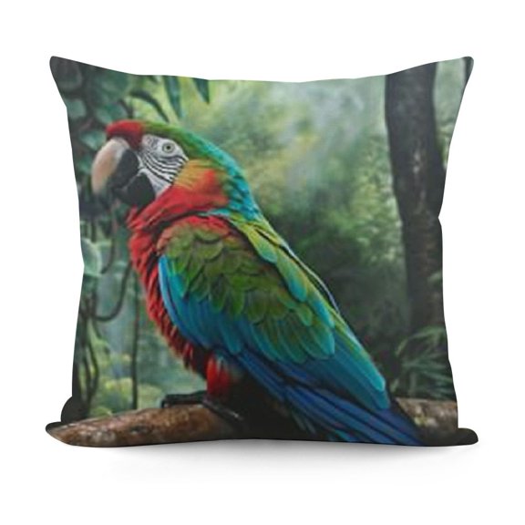 Throw Pillow Covers Rain Nature Trees Design Square Pillowcases for Home Decor Sofa Car Bedroom Pillow Cases