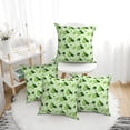 thumbnail image 1 of Throw Pillow Covers Set of 4 Cute Limes Flowers Soft Decorative Pillowcase for Couch Living Room Bed Sofa, Square Pillow Covers Pillow Protector with Zipper, Home Decor 18"x18", 1 of 7