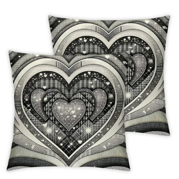Throw Pillow Covers Set of 2 Decorative Pillowcase Cushion Covers Soft Velvet Pillow Cases for Sofa Couch Bed Car for Her