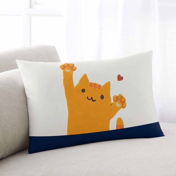Throw Pillow Covers, Soft Breathable Pillow Cases with Invisible Zipper for Sleeping, King Size Pillowcases for Couch Bed Sofa Chair 20x36 Inches