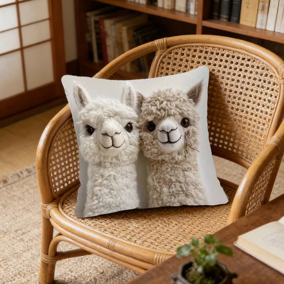 Throw Pillow Covers, Spring Cute Pet Patterns Cushion Cover Soft Throw Pillow Cover For Sofa And Chair Ideal Choice For Spring Easter Sofa And Bedroom Decoration