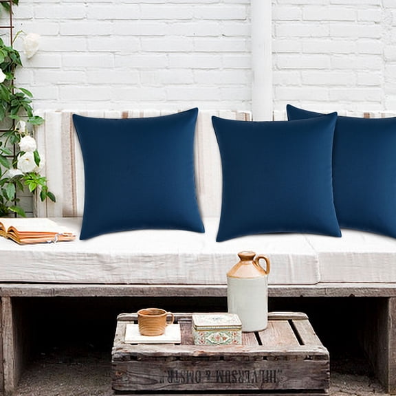 Throw Pillow Covers,Standard Size Outdoors Waterproof Pillowcase Pillow Cover With Zipper Soft Body Pillow Protector