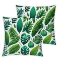 thumbnail image 1 of Throw Pillow Covers Tropical Leaf Square Pillowcase for Home Decor Sofa Car Bedroom Pillow, 1 of 7