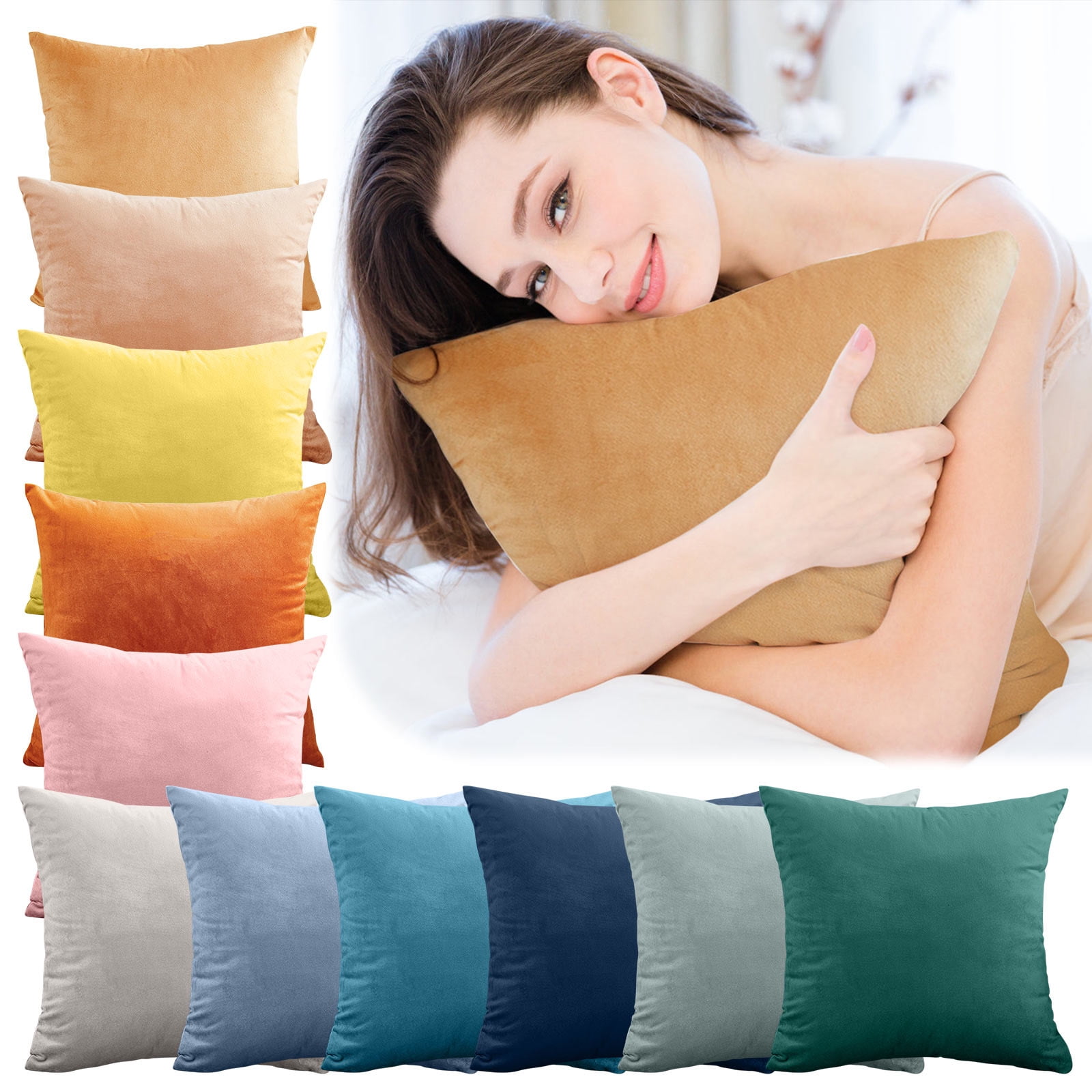 Throw Pillow Covers Velvet Throw Pillow Covers 18x18 Plush And Stylish