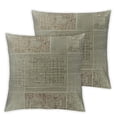 thumbnail image 1 of Throw Pillow Cushion Cover - Emma Beige Birch Stripe Pattern Series Luxury Couch Sofa Pillow for Living Room Bedroom, 1 of 7