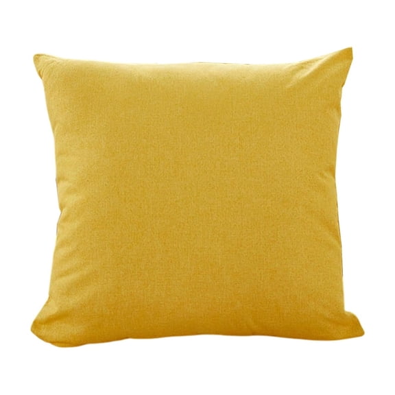 Throw Pillow Decorative 16x16in Cozy Velvet Lumbar Cushion for Couch Sofa Bed Living Room Home