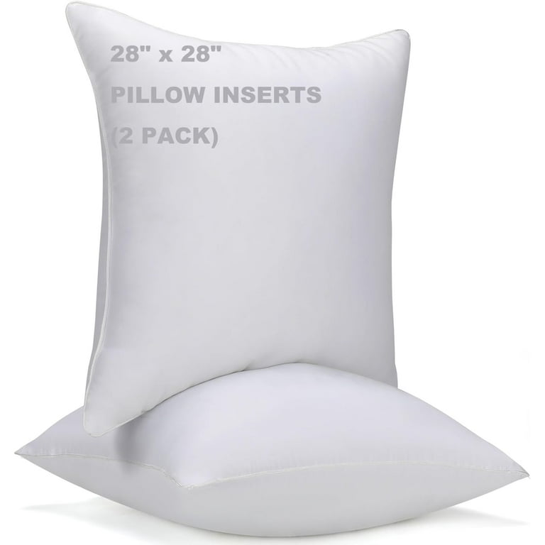 Throw Pillow Inserts,Decorative Stuffer Pillows，Sham Stuffer