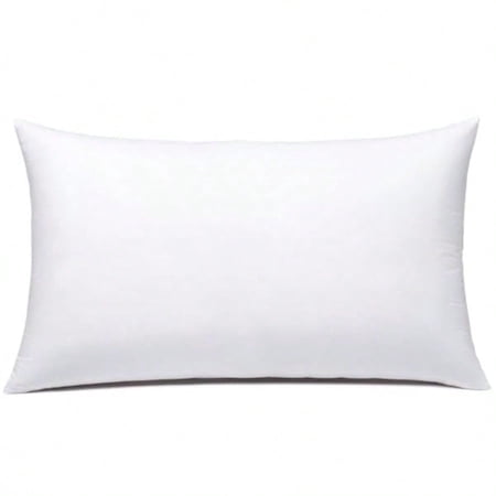Throw Pillow Inserts Hypoallergenic Premium Pillow Stuffer Rec Lumbar Pillow for Decorative Pillow Covers Cushion Set of 1-12 x 20 Inches