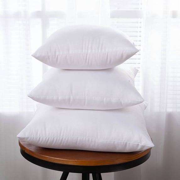 Throw Pillow Inserts,Multiple Sizes Sofa Pillow Core,Milk Silk Pillow Stuffer, Premium White Pillows for Bed, Couch,and Cushion