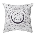 thumbnail image 1 of Zippered Pillow Shell Peace.Love.Mindful, 1 of 6