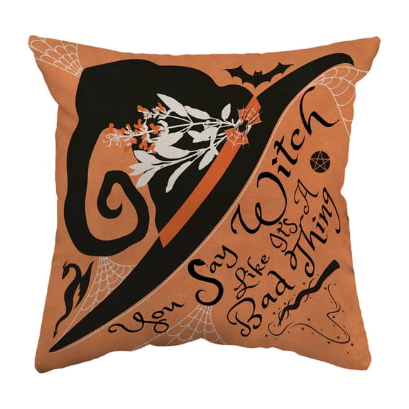 Throw Pillow Spooky Witchy Thing