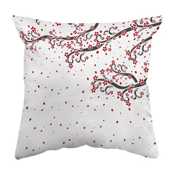 Throw Pillow Spring Blossoms